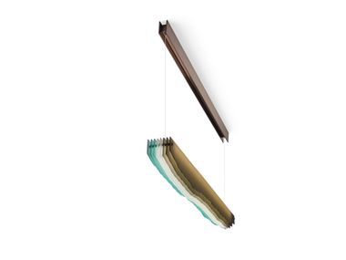 LED glass pendant lamp GEA Visionnaire