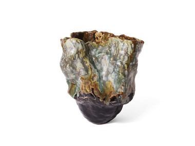 Clay vase MOSSBLOOD Visionnaire