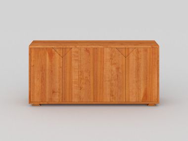 Solid wood sideboard with doors PYRA K97 Vitamin Design