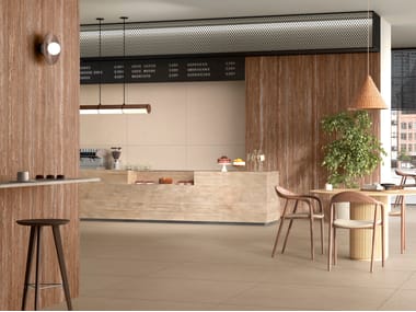 VitrA Bathrooms, NOVADOT Pavimento/rivestimento in gres porcellanato effetto pietra