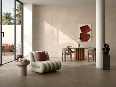 VitrA Bathrooms, NOVAPETRA Pavimento/rivestimento in gres porcellanato effetto pietra