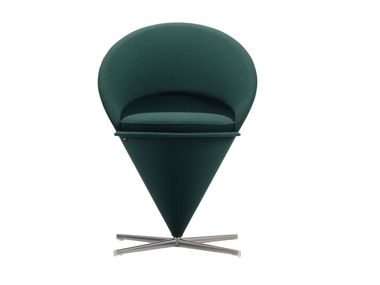 Silla tapizada de tela CONE CHAIR Vitra