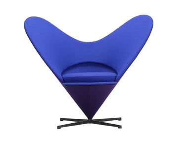 Fabric armchair HEART CONE CHAIR - ANNIVERSARY EDITION Vitra