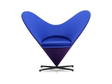 Fabric armchair HEART CONE CHAIR - ANNIVERSARY EDITION Vitra