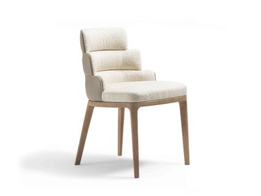 Stuhl aus Stoff ohne Armlehnen AUDREY Vittoria Frigerio