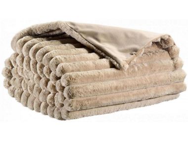 Fake fur throw ALICE Vivaraise