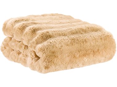 Fake fur throw ASTRID Vivaraise