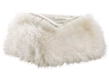 Fake fur throw BETANI Vivaraise