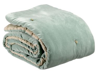 Cotton throw ELISE KNOTTED DOTS Vivaraise