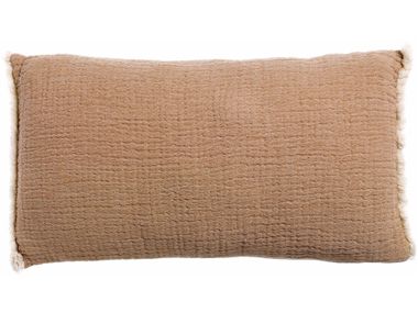 Rectangular cotton cushion EMILIO Vivaraise