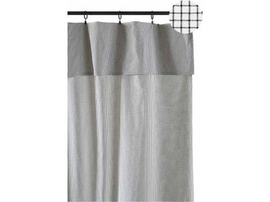 Cotton curtain GUSTAVE Vivaraise