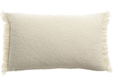 Rectangular solid-color cushion JANE Vivaraise