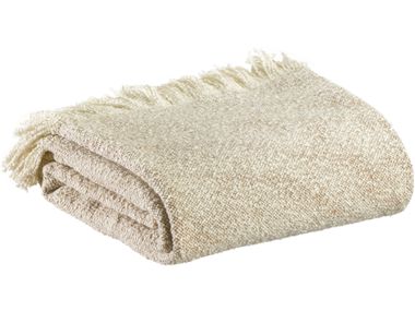 Bouclé fabric throw JANE Vivaraise