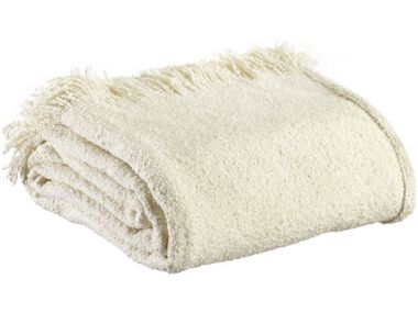 Solid-color throw JANE Vivaraise