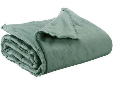 Solid-color throw LALY Vivaraise