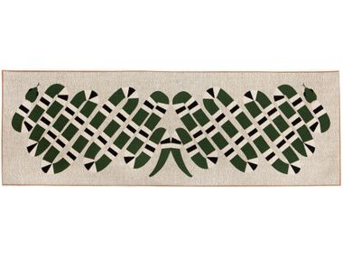 Rectangular polypropylene outdoor rug YOKA Vivaraise