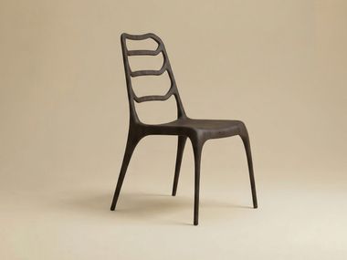 Open back wooden chair HARMONY Voicu