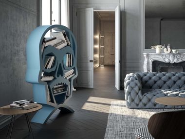 Double-sided bookcase GIOIA Voltan