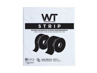 Dichtband und Verbindungselement für Abdichtung WT STRIP Volteco