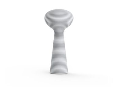 Lampada da terra per esterno in polietilene con sistema RGB BLOOM Vondom