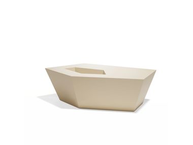 Polyethylene garden side table FAZ Vondom