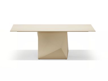 Rectangular polyethylene garden table FAZ Vondom