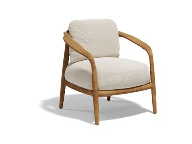 Poltroncina da giardino con braccioli FUSTA Vondom