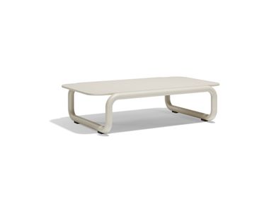 Low rectangular garden side table GUM Vondom
