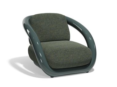 Poltrona da giardino in tessuto con braccioli MEL Vondom