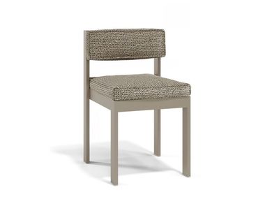 Chaise de jardin rembourrée en tissu POSIDONIA Vondom