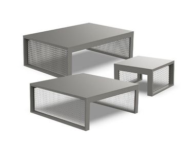 Aluminium coffee table THE FACTORY Vondom