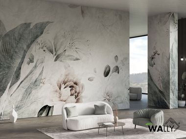 Washable nonwoven wallpaper VIVIENNE WALLYART