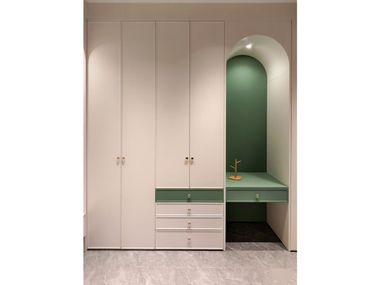 Armadio in betulla su misura CREAM-WHITE WARDROBE WANSHE