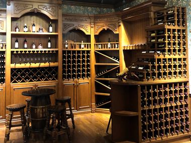 Bottle rack SOLID-WOOD WINE CELLAR WANSHE