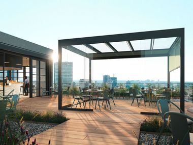 Pergole bioclimatiche LAMAXA WAREMA