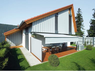 WAREMA, TENDA LATERALE Schermo divisorio da giardino in tessuto