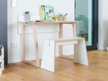 Tojo Möbel, WERK Scrivania rettangolare in legno