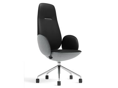 Chefsessel aus Leder mit hoher Rückenlehne CLOUD DESIGNER WORKSPACE