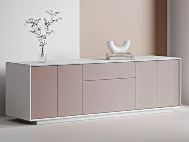 WORKSPACE, EDGE METROPOLITAN NOVA Mobile ufficio basso in legno