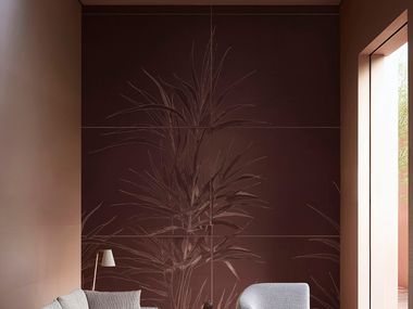 Carta da parati in bio-vinile organico BONFIRE Wall&decò