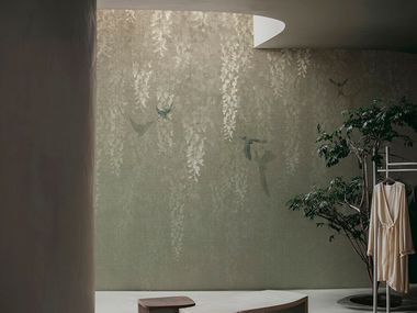 Organic bio-vinyl wallpaper DEHORS Wall&decò