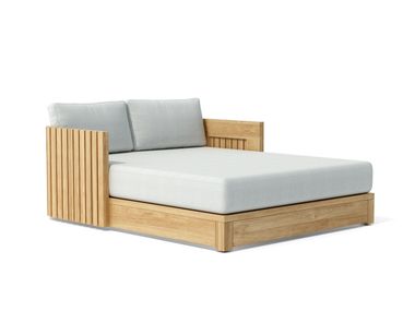 Teak garden bed BAY Walters