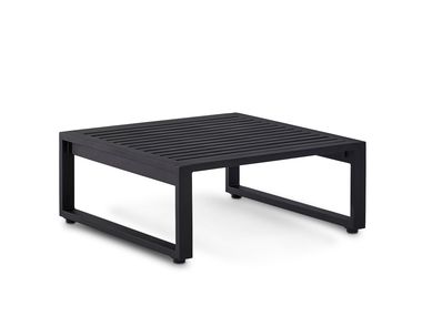 Mesa de centro de café quadrada de alumínio TIDAL Walters