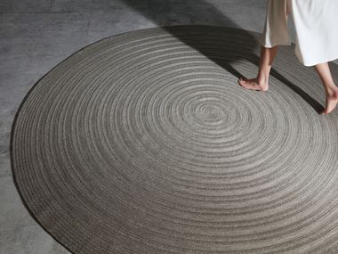 Alfombra redonda de fibra sintética para exterior ANTIBES Warli