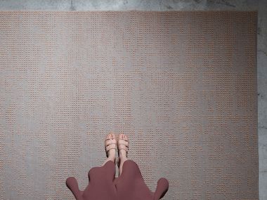 Alfombra hecha a mano BRAILLE Warli