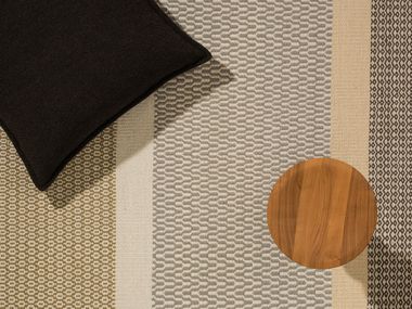 Alfombra hecha a mano KHADI Warli
