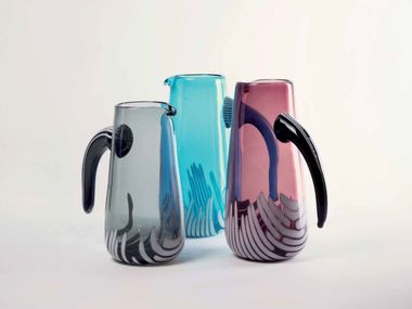 Jarra de vidrio de Murano DAKTIL Wave Murano Glass