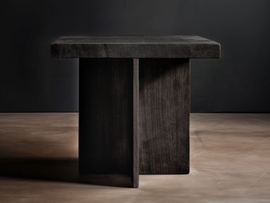 Square wooden coffee table WE-162 Wayne Enterprises Home Collection