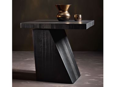 Square wooden coffee table WE-170 Wayne Enterprises Home Collection