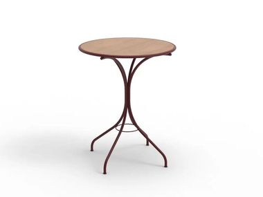 Round wooden coffee table AMPLE Wiener GTV Design